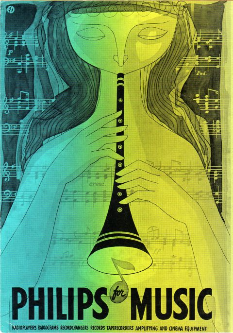 Affiche Philips for Music, 1954 fw2810sub